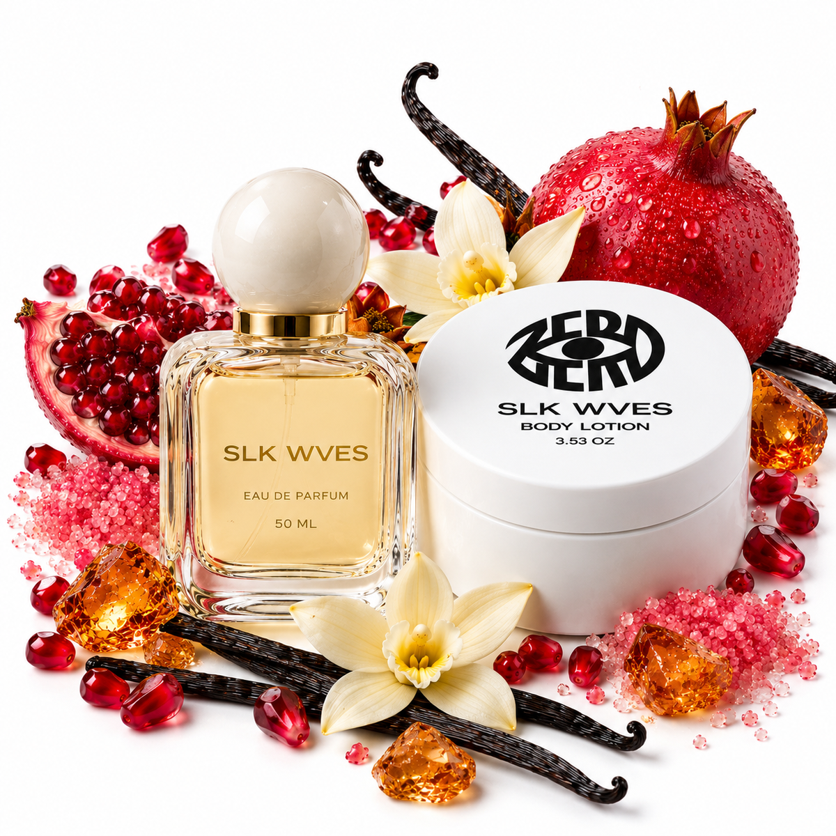 SLK WVES EDP + Scented Lotion Combo | Long-Lasting Layering Set